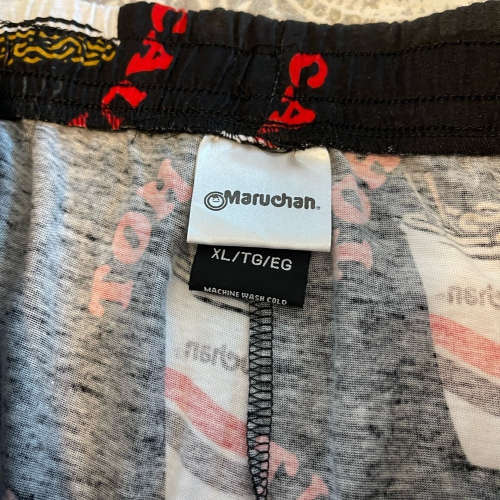 NWT Maruchan ramen Pajamas pants size XL. Perfect for Christmas - Picture 4 of 4
